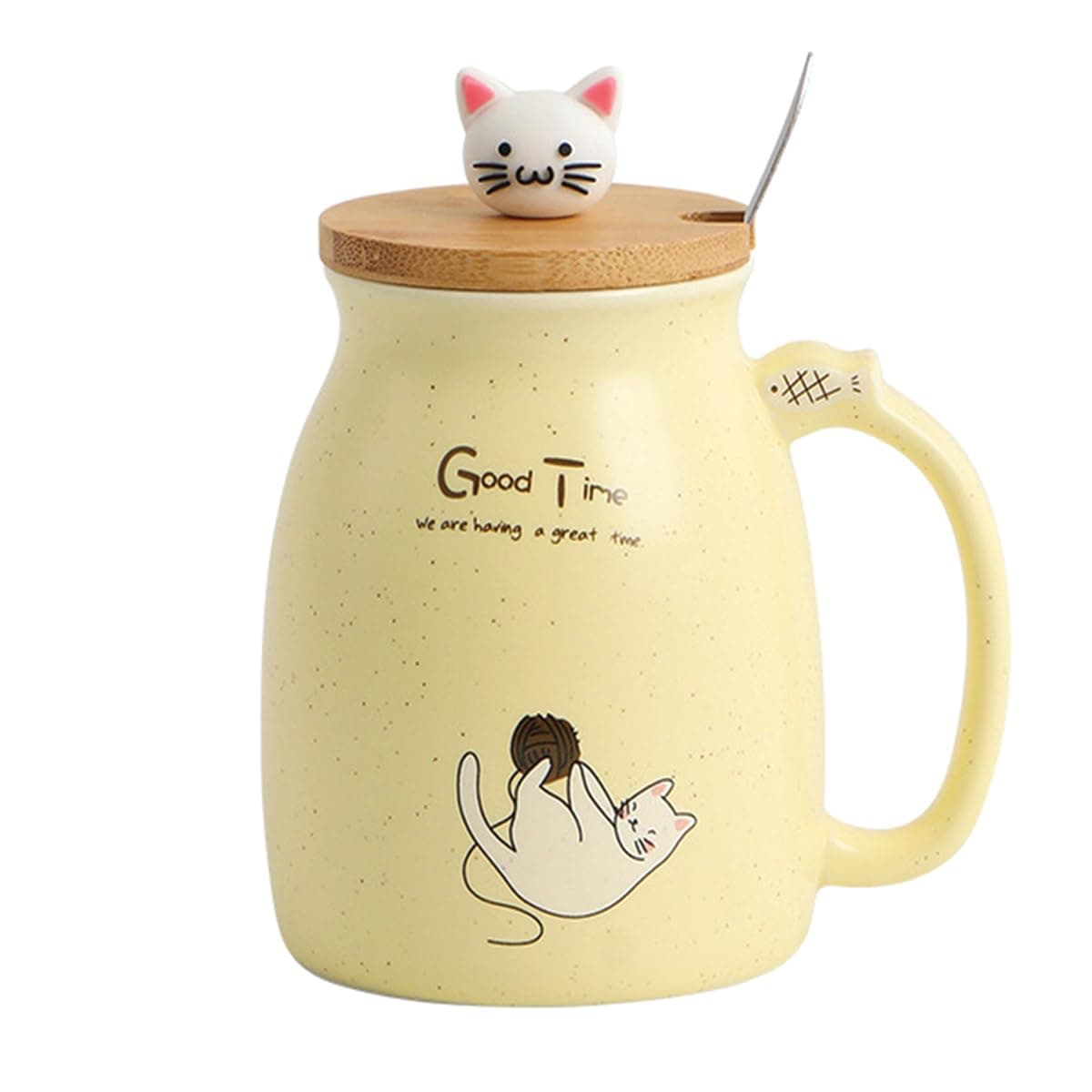 Chubby Cat Ceramic Mug