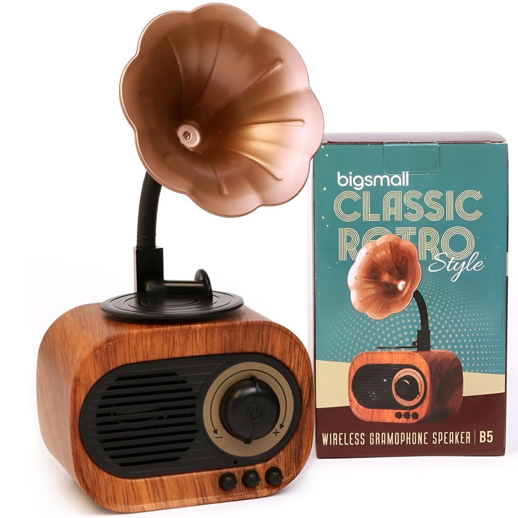 Gramophone Bluetooth Speaker