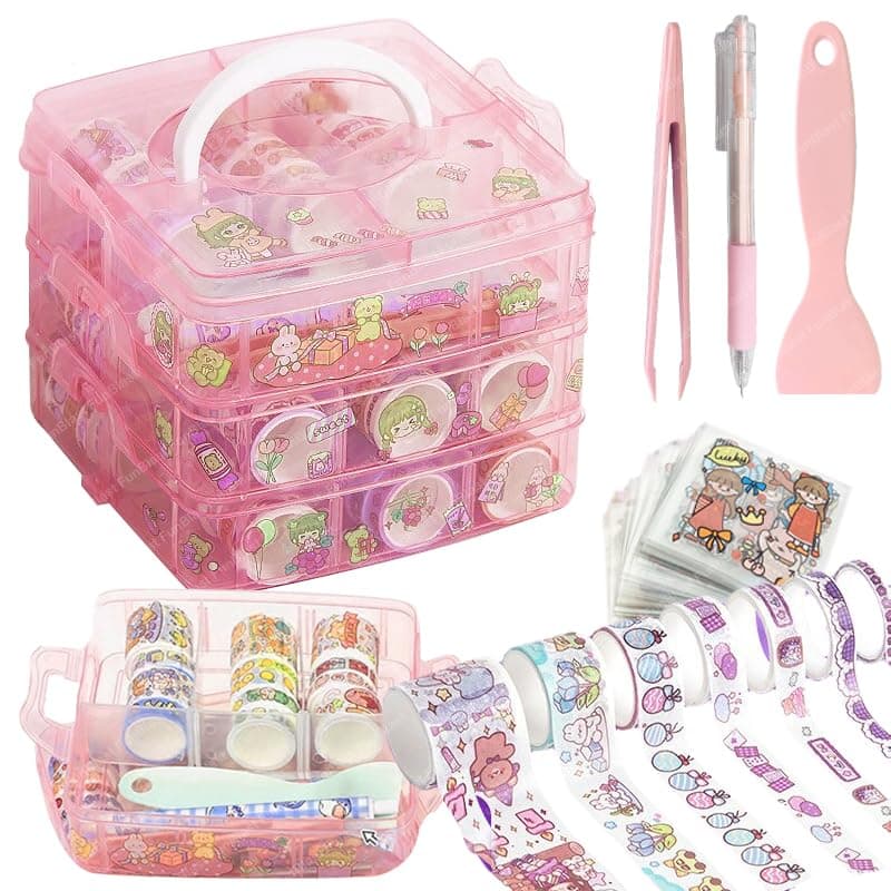 100-Roll Washi Vault