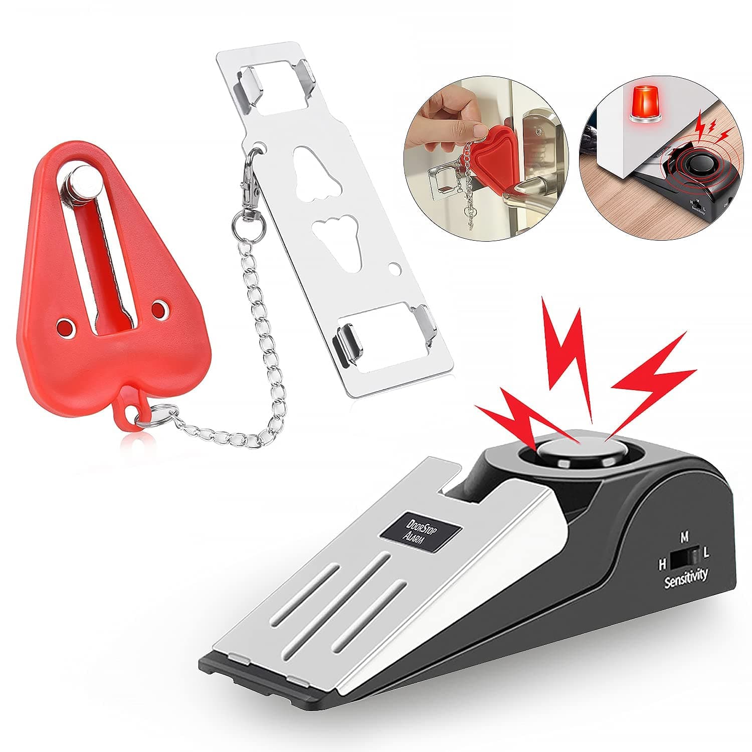 Portable Door-Lock Alarm