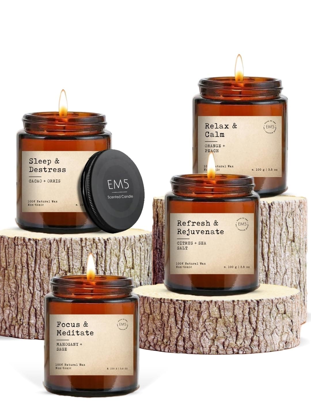 Four-Mood Candle Set