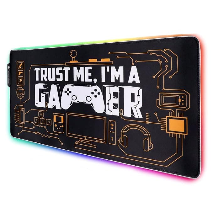 Glowing Gamer Desk Mat