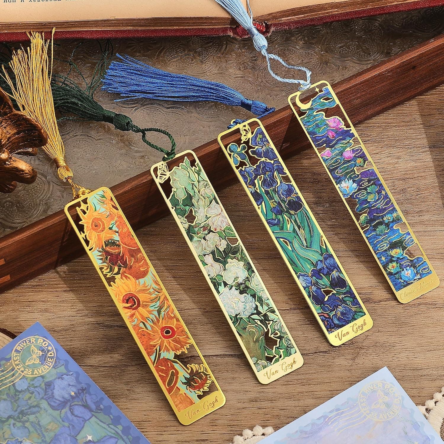 Van Gogh Metal Bookmarks