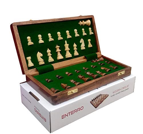 Folding Magnetic Chess Set
