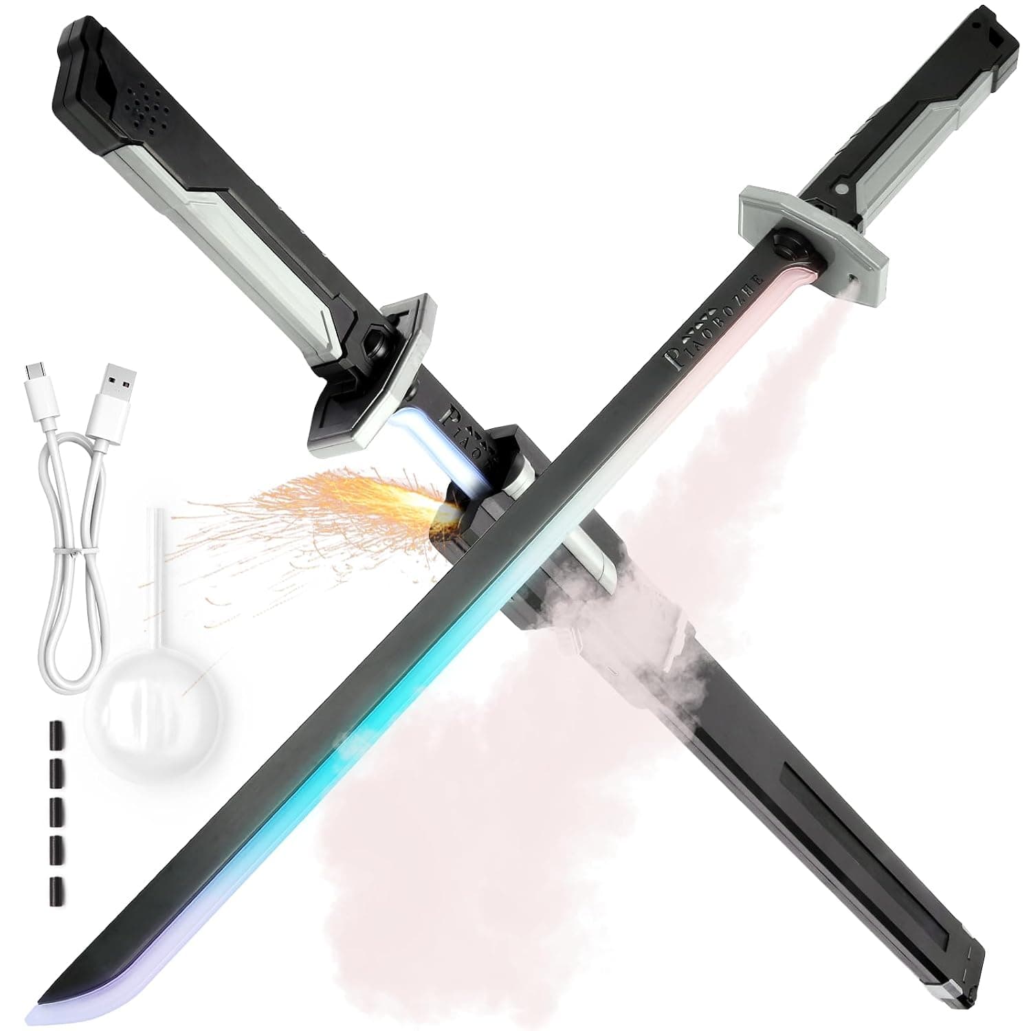 Cyberpunk Spark Sword