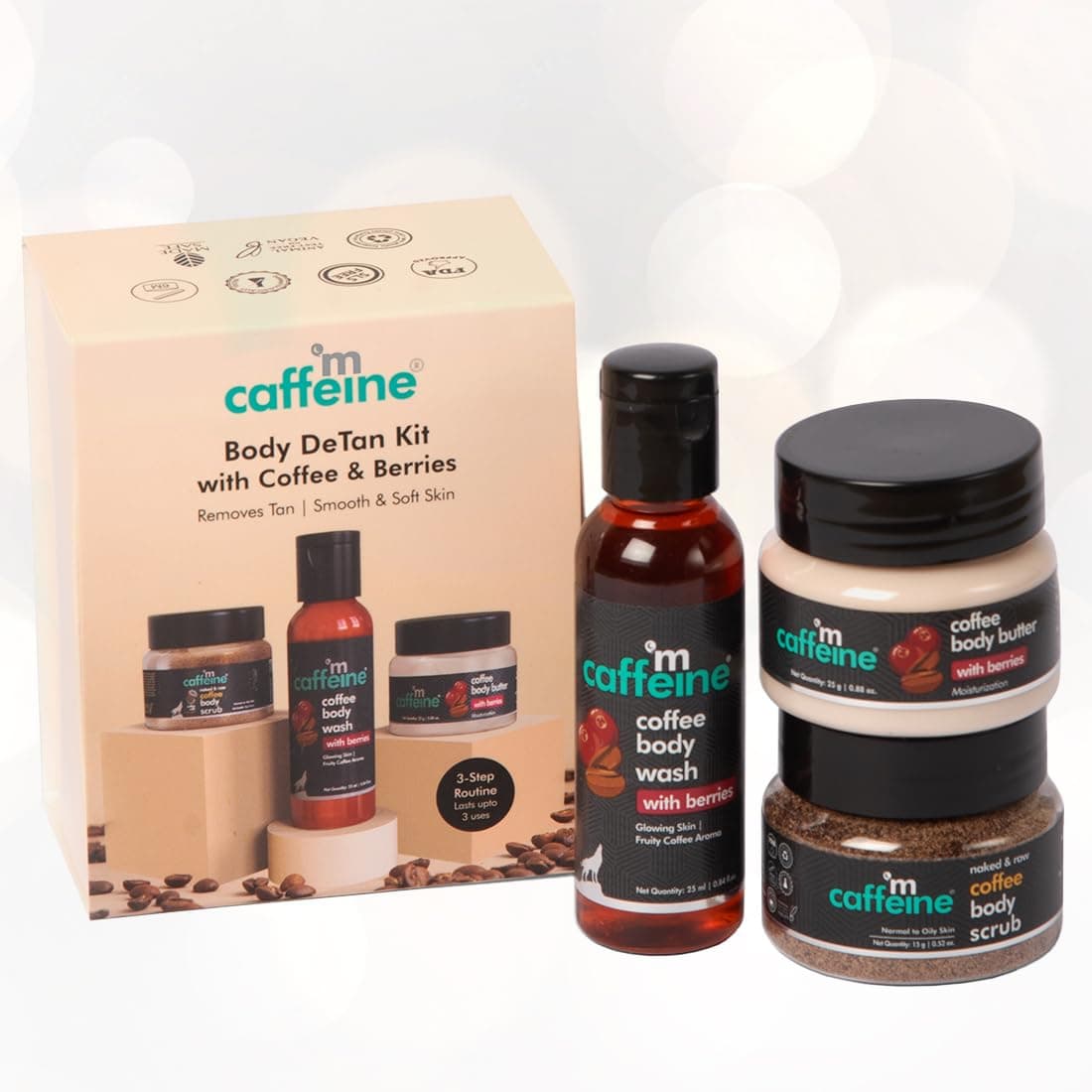 Coffee Body-Care Trio