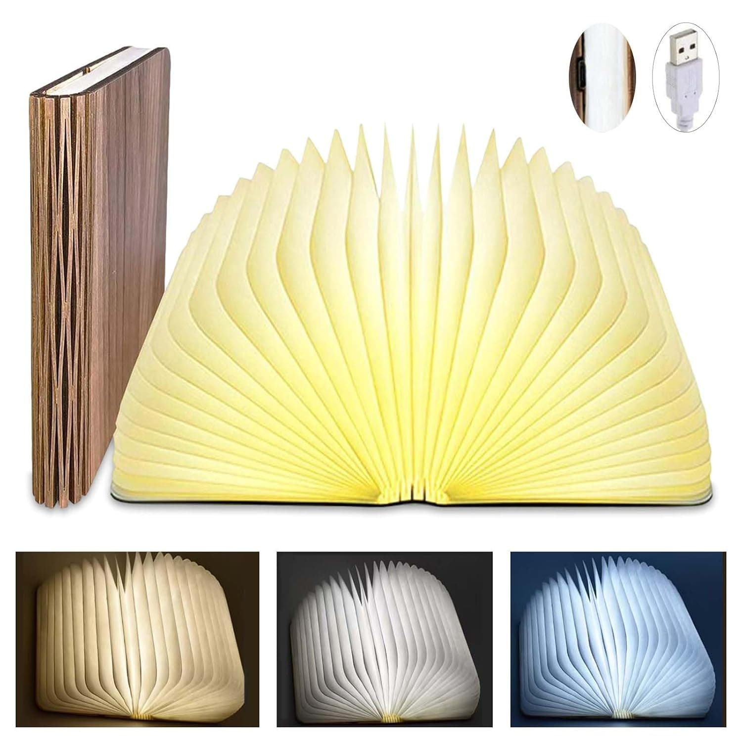 Folding Book Lamp