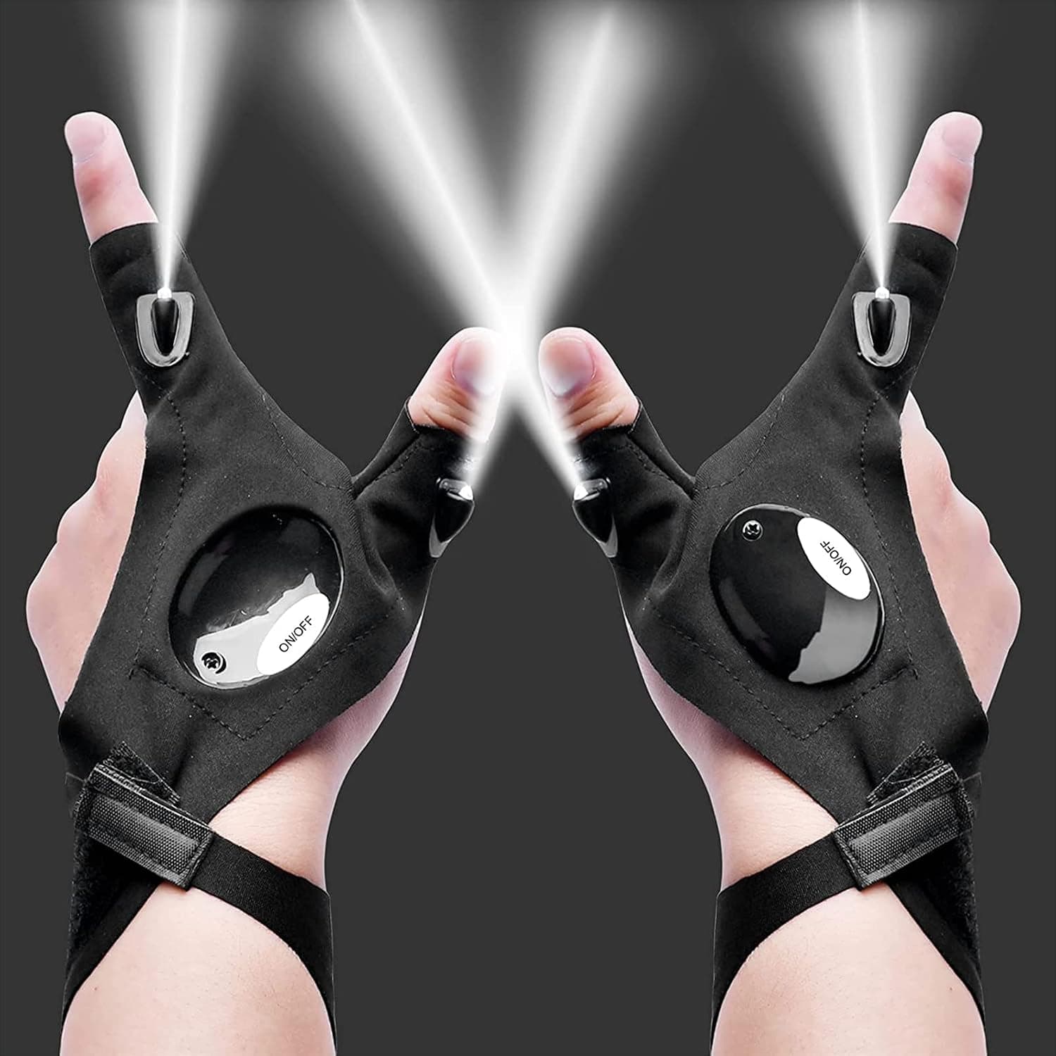 Finger Flashlight Gloves