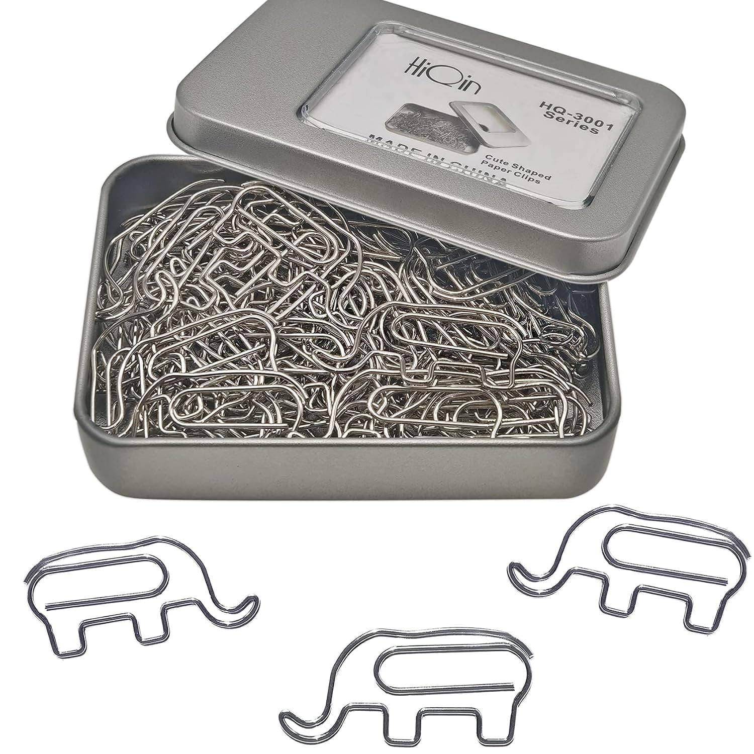 Elephant Herd Paper Clips